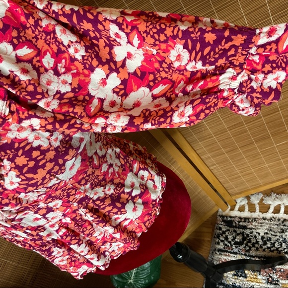 Free People Sweet Memories Top Fruit Punch Combo size M - Picture 7 of 12